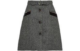 Miu Miu: Серая юбка 