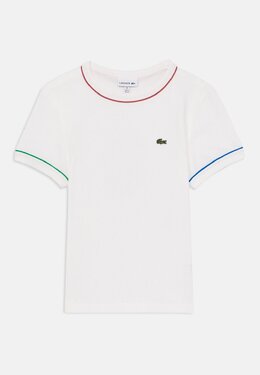 Lacoste: Белая футболка 