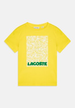 Lacoste: Футболка с принтом 