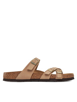 Birkenstock: Бежевые сабо 