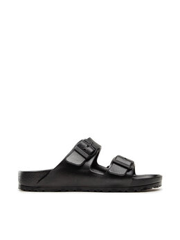 Birkenstock: Чёрные сабо  Arizona Eva