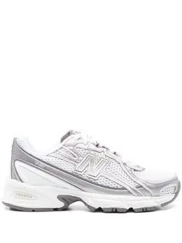 New Balance: Белые кроссовки 