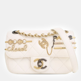 Chanel: Белая сумка 