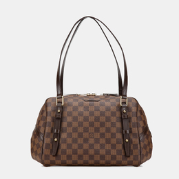 Louis Vuitton: Коричневая сумка 