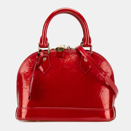 Louis Vuitton: Красная сумка  Alma BB