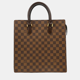 Louis Vuitton: Коричневая сумка-шоппер 