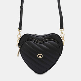 Gucci: Чёрная сумка  Interlocking G