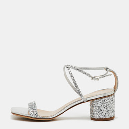 Giuseppe Zanotti: Серебристые сандалии  Tara