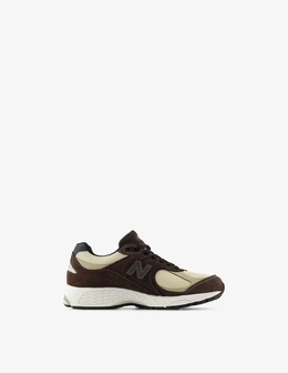 New Balance: Коричневые кроссовки 