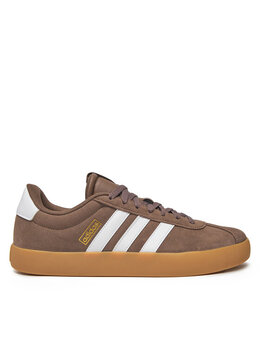 Adidas: Коричневые кроссовки 