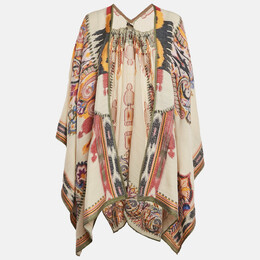 Etro: Многоцветный плащ 
