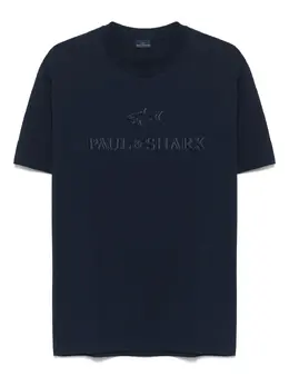 Paul & Shark: Голубая футболка 