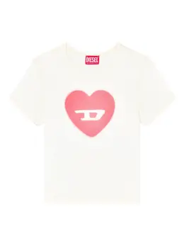 Diesel: Белая футболка 