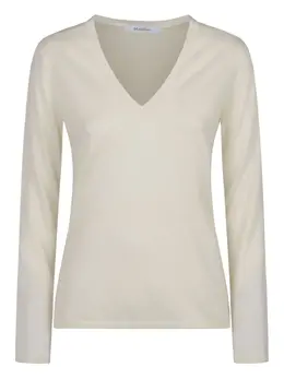 Max Mara: Белый топ 
