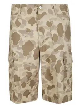 Carhartt WIP: Бежевые шорты 