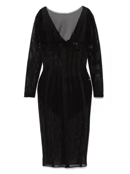 Elisabetta Franchi: Платье из фатина 