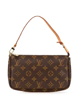 Louis Vuitton Pre-Owned: Коричневая сумка 