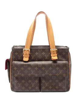 Louis Vuitton Pre-Owned: Коричневая сумка-шоппер 