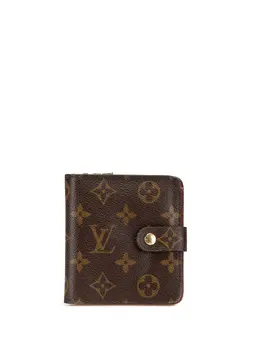 Louis Vuitton Pre-Owned: Коричневый кошелёк 