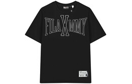 Fila: Чёрная футболка 