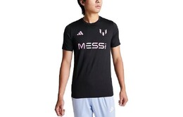 Adidas: Чёрная футболка 