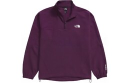 The North Face: Фиолетовая толстовка 
