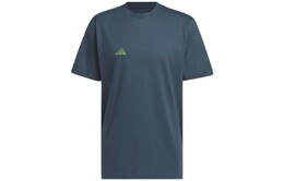 Adidas: Синяя футболка 