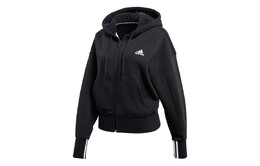 Adidas: Чёрная куртка 