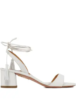 Aquazzura: Белые сандалии 