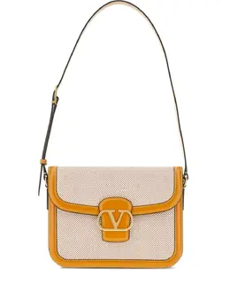 Valentino Garavani: Бежевая сумка 