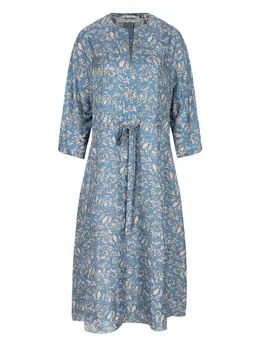 'S Max Mara: Платье с растительным принтом 