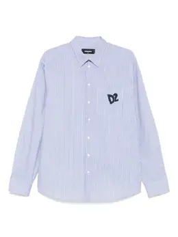 DSQUARED2: Рубашка с принтом 