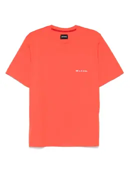 Kiton: Оранжевая футболка 