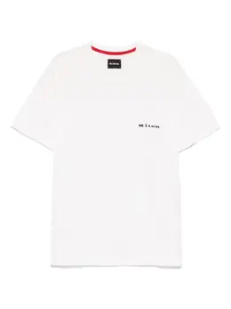 Kiton: Белая футболка 