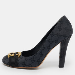 Gucci: Чёрные туфли  GG