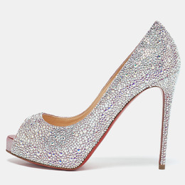 Christian Louboutin: Розовые босоножки 