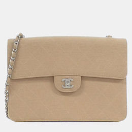 Chanel: Бежевая сумка 