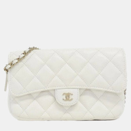 Chanel: Белая сумка 