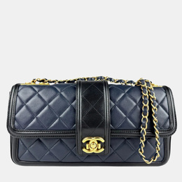 Chanel: Синяя сумка 