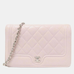 Chanel: Розовый кошелёк 