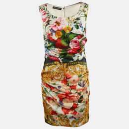 Dolce & Gabbana: Многоцветное платье 