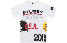 Stussy: Белая футболка 