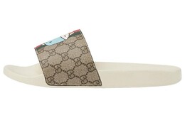 Gucci: Бежевые шлёпанцы 