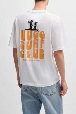 HUGO: Хлопковая футболка 
