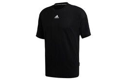 Adidas: Чёрная футболка 