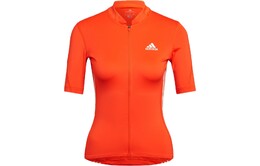 Adidas: Оранжевая футболка 