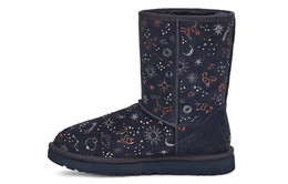 UGG: Тёмные ботинки 