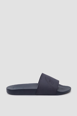 Brioni: Тёмные шлёпанцы 
