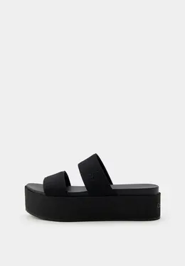 Calvin Klein Jeans: Чёрные сабо 
