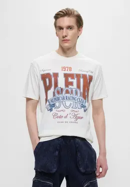 Philipp Plein: Белая футболка 